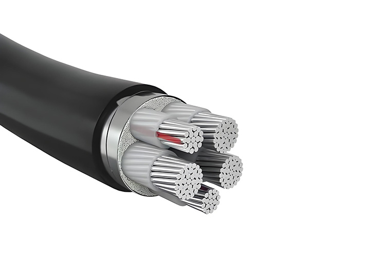 XLPE Insulated Steel Tape Armored PVC Sheathed Aluminium Conductor Power Cable
