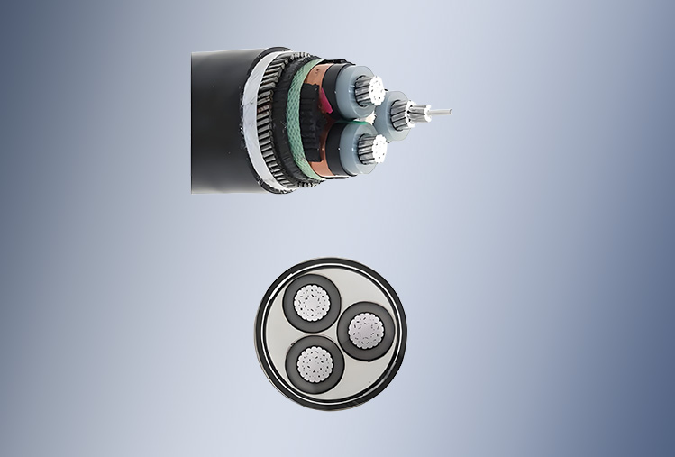 Three-Core Armored MV Cable